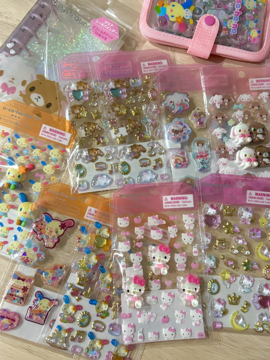____kittysuger's tweet photo. 購入品まとめ✨🎀家宝にする🎶

#シール購入品 #シール交換
#ボンボンドロップシール
#うるちゅるシール
#シール界隈 #シル活 #シール帳作り #シール帳 #シール #シール好きな人と繋がりたい 
#ウォーターシール #平成女児 #平成レトロ
#サンリオ #キティ https://t.co/yJ13Hl5Ua2