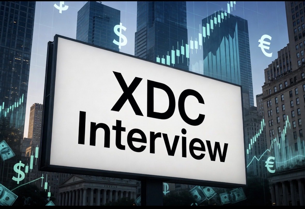 XDCPools's tweet photo. $XDC 📣 - Interesting interview! 🎤👀🔥⬇️

"You won't find any layer which has infrastructure run by actual Fortune 500 institutions," says @atulkhekade of @XDCNetwork.”

#XDC #wearexdc #RWA #XDCNetwork https://t.co/Gv0WuybXnp