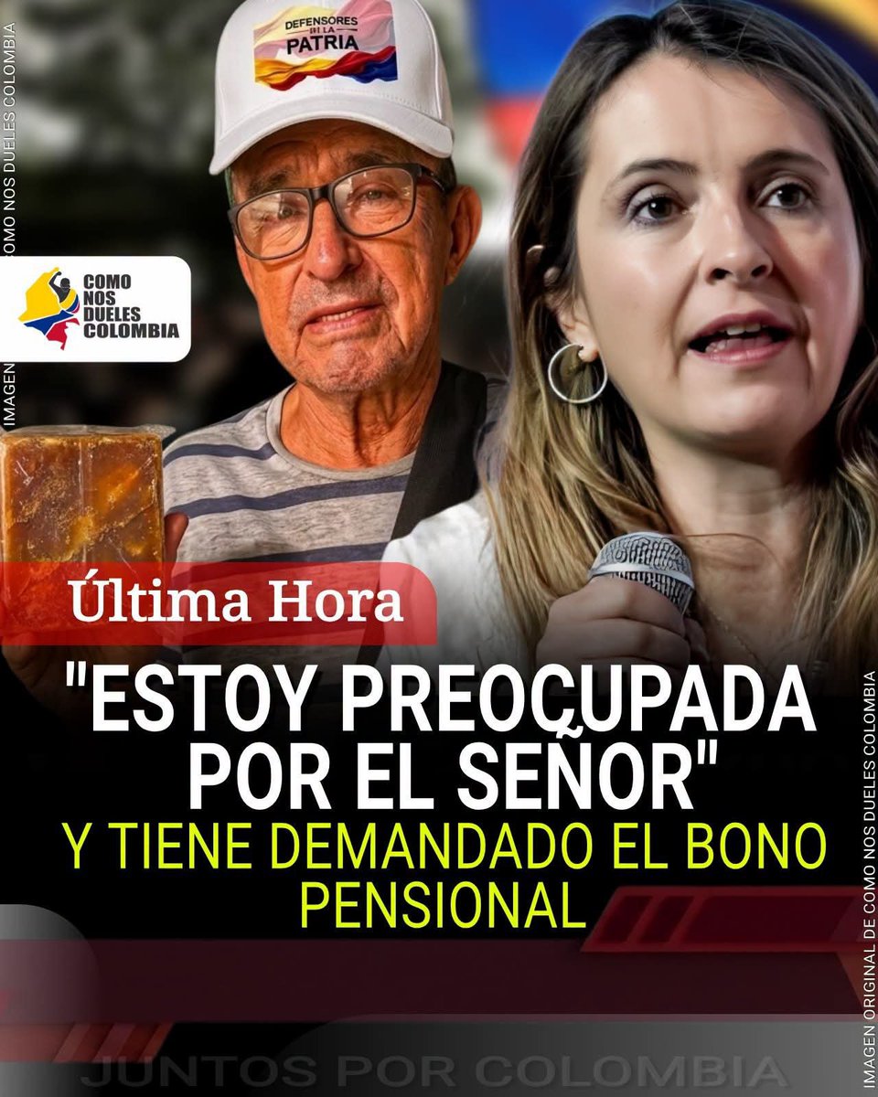 ArcosJennicita's tweet photo. El colmo del descaro, que tal está descarada demando el bono pensiónal y ahora disque preocupa por don Luis #palomavalencia #reformapensional #descarototal https://t.co/Qy2S3MczuH