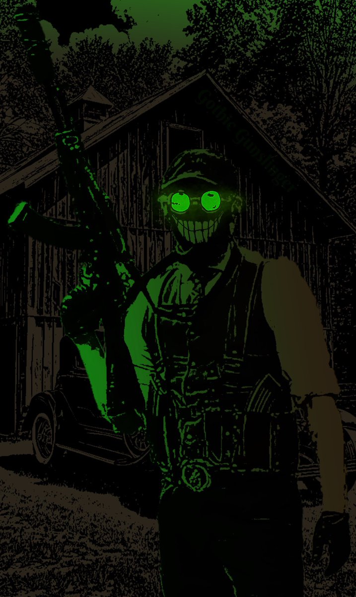 GothGunslinger's tweet photo. #green #art #Gothic #gunslinger #dark https://t.co/S1QXMfoE6V