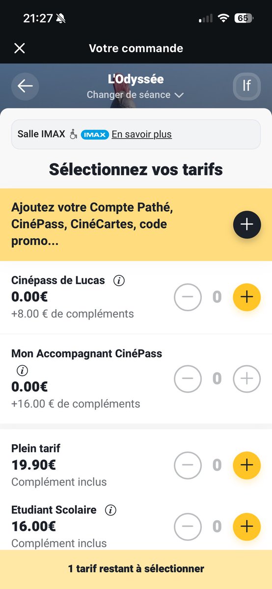 lukas91220's tweet photo. @Salamandredu94 Ta un abonnement spécial ou quoi pourquoi moi mes séances je dois payer 8€ de supplément ? 🤣 https://t.co/h5GFHd1J2x
