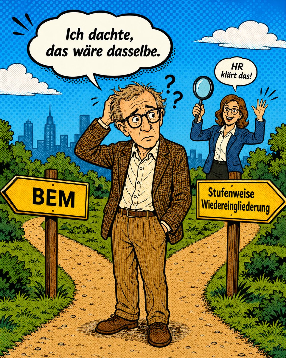 BaumertManfred's tweet photo. ⚠️ Ein Kreuz bei „BEM nicht durchführen“ ist nicht immer eindeutig. Widersprechen weitere Angaben der Ablehnung, muss der Arbeitgeber nachfragen und Missverständnisse klären.

 LAG Köln, 23.10.2025, Az. 6 SLa 184/25. 

Auch Thema in unseren BEM-Online-Tagesseminaren. 
#BEM #Fulda https://t.co/I90r0pmGlY