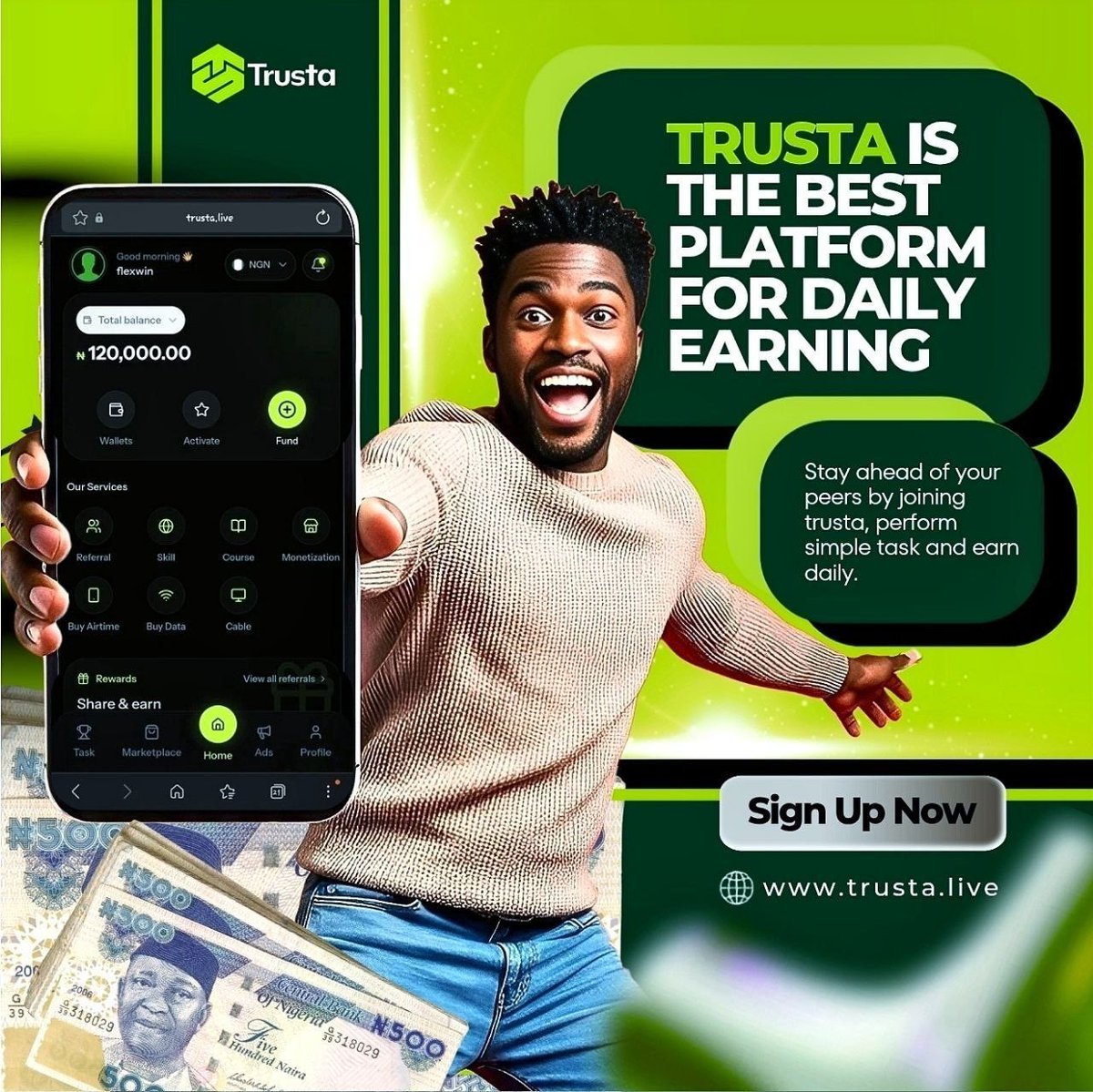 stevemich22's tweet photo. The digital world rewards those who take action. 📌

With Trusta your time turns into real value and your consistency becomes daily earnings. 💸🔥

Start building your income today!💰💚
https://t.co/iDgIpZUCJ6 https://t.co/8vHQqQQnFI
