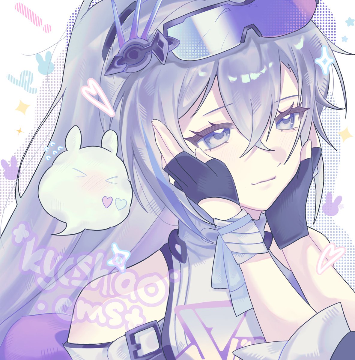 kyoshiao17's tweet photo. Silver wolf 
#commission #silverwolf #Honkaistarrrail #hsr #kyoshiao https://t.co/2mfITo6nAY
