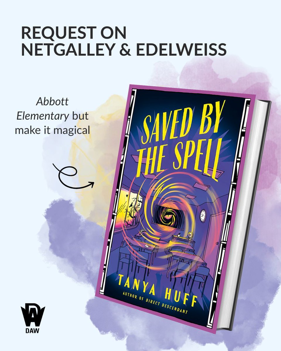 dawbooks's tweet photo. Saved by the Spell is funny, irreverent, and absolutely charming. Tanya Huff is back with another must-read that'll have you hooked 🔮 

Request this cozy fantasy on NetGalley or Edelweiss! https://t.co/zj3PPwXSaL