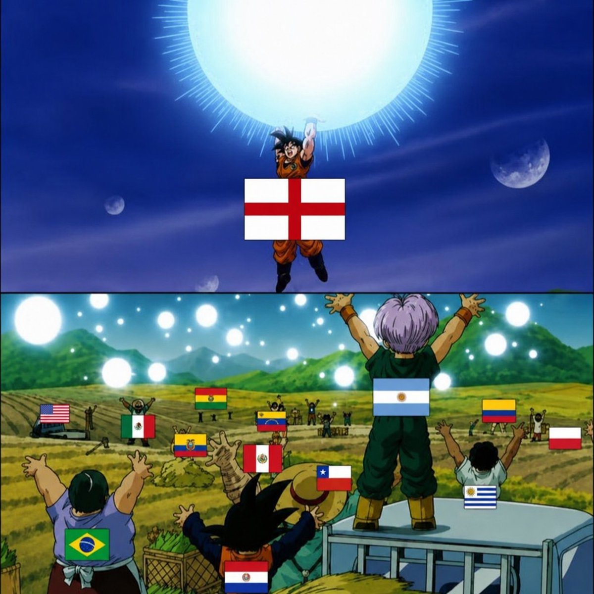 Legend_Jair's tweet photo. @madrid_total2 Hoy Inglaterra tiene la misión más grande de su historia: Salvar el fútbol.
#VamosInglaterra https://t.co/LPXOqgnH9z