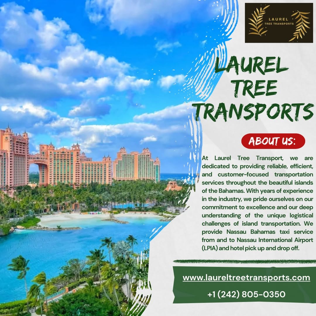 laureltree12's tweet photo. Laurel Tree Transport offers comfortable airport transfers, sightseeing trips, and private ride throughout Nassau. Book your next ride and enjoy a smooth journey across Nassau.

Contact Us:
Phone: +1 (242) 805‑0350
Email: daphnie-joseph@live.com
#LaurelTreeTransport #VisitNassau https://t.co/Zt199Bafwl