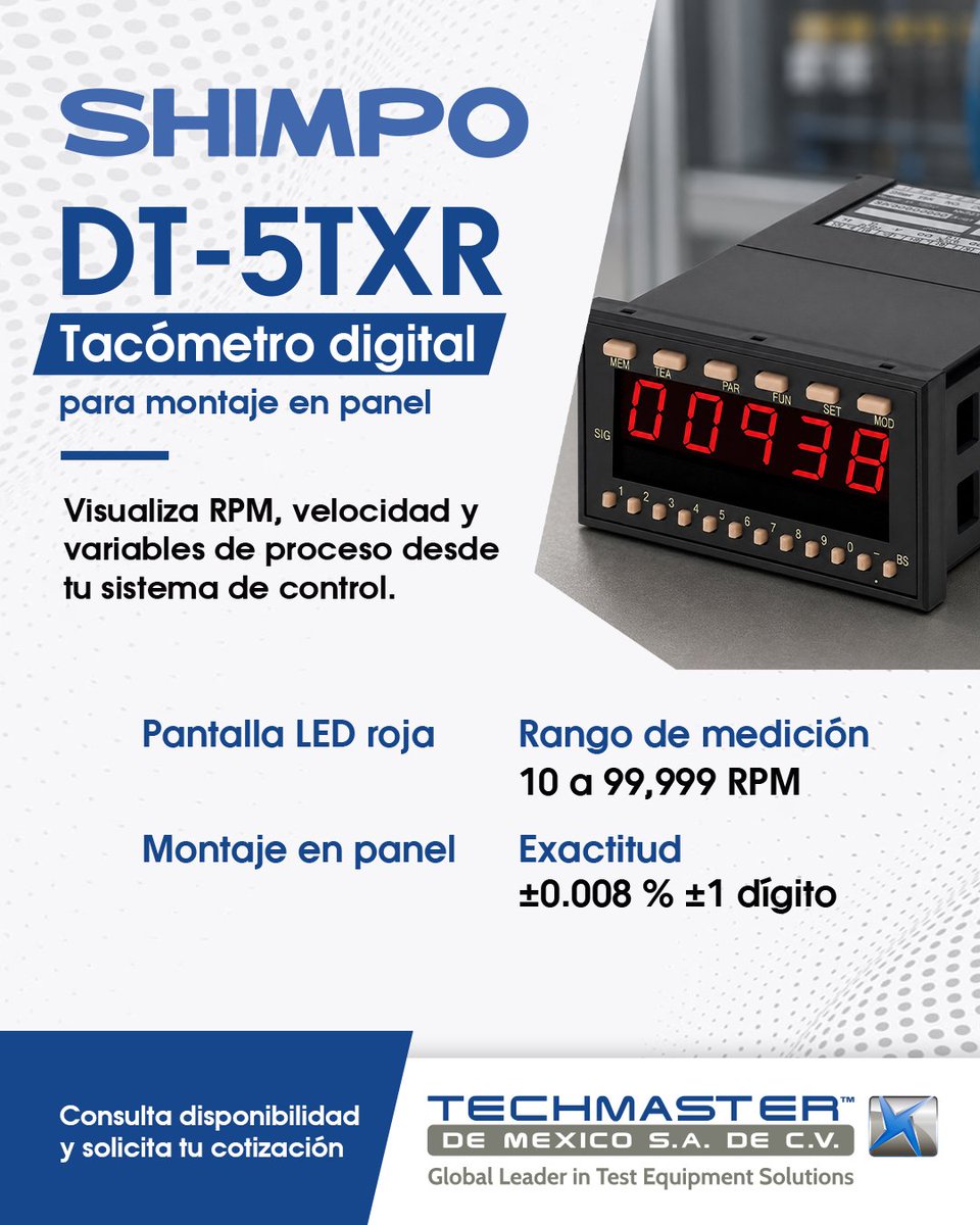 techmaster_mx's tweet photo. Todo empieza con una buena medición. 📏

Por eso trabajamos con SHIMPO: una marca que lleva años acompañando a técnicos e ingenieros

¿Ya la conoces? Te contamos más. 📩
🌐 https://t.co/HLusaNy6JV
📩 cotizacion@techmaster.us
📲 +52 1 664 387 5607 https://t.co/L6Txwh6gDk