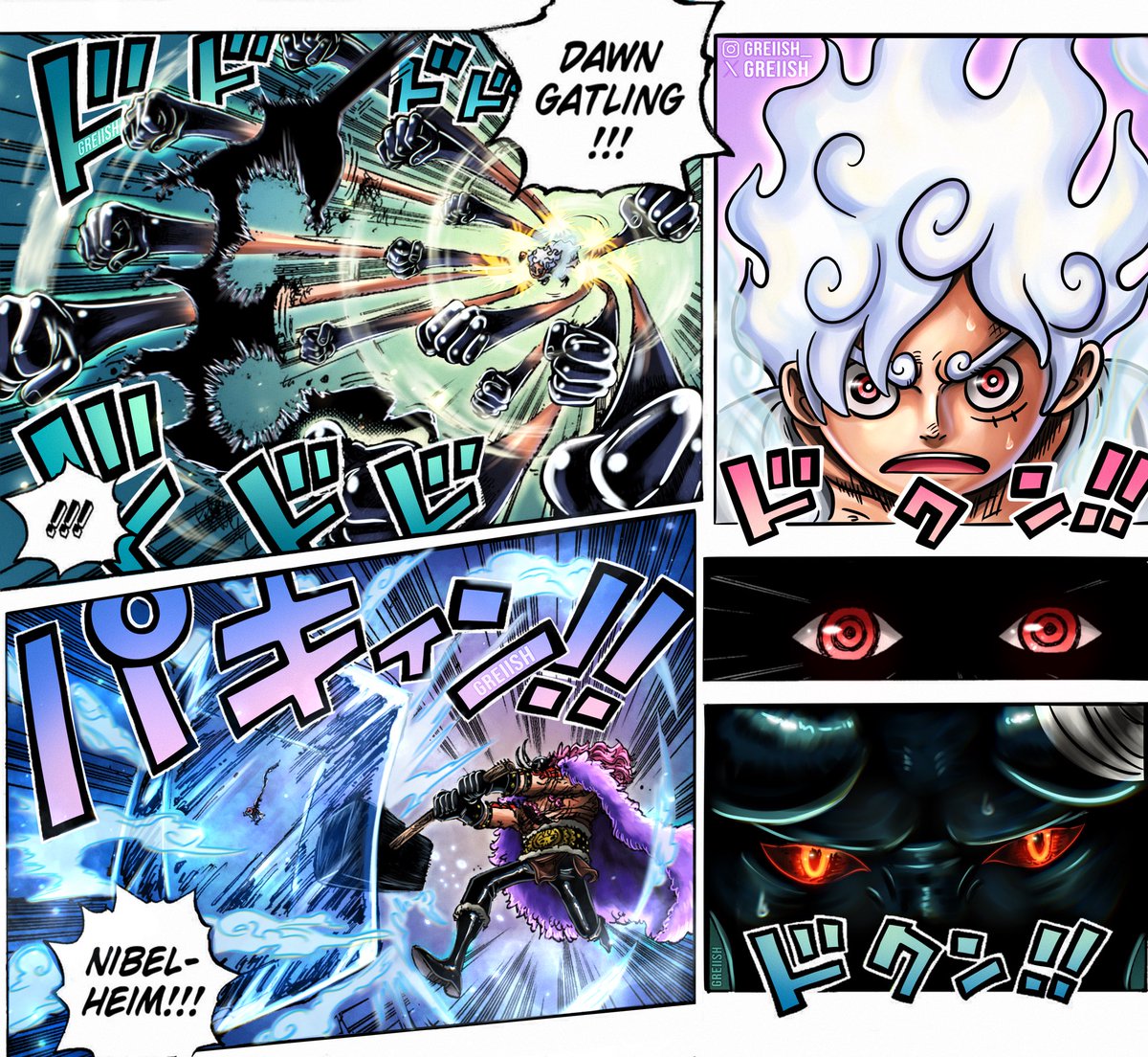 WorstGenHQ's tweet photo. #ONEPIECE1188
The fact that Luffy and Loki need power-ups doesn't mean they'll defeat Imu; they simply aren't strong enough. But they need power-ups to at least make some headway. 

Oda has already hinted at this (Luffy's VoAT/stronger awakened powers and Loki's Hybrid/Awakened Form and Eye Powers were also teased by Oda). 

And this fight will end as it began: Luffy and Loki teaming up against Imu.
Imu is too strong (even with nerfs) to lose against these two, even if they both use power-ups.
