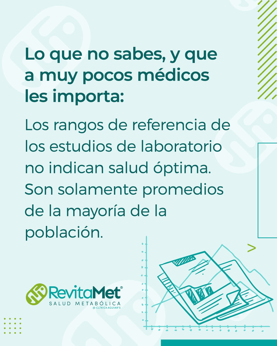 revitamet's tweet photo. Te dijeron "tus estudios son normales"… pero eso no siempre significa que tu salud esté bien.  Conoce qué sí conviene revisar y por qué tus estudios pueden revelar mucho más que glucosa y colesterol: https://t.co/yJKHZfK9Ac https://t.co/nRc0FylxCZ