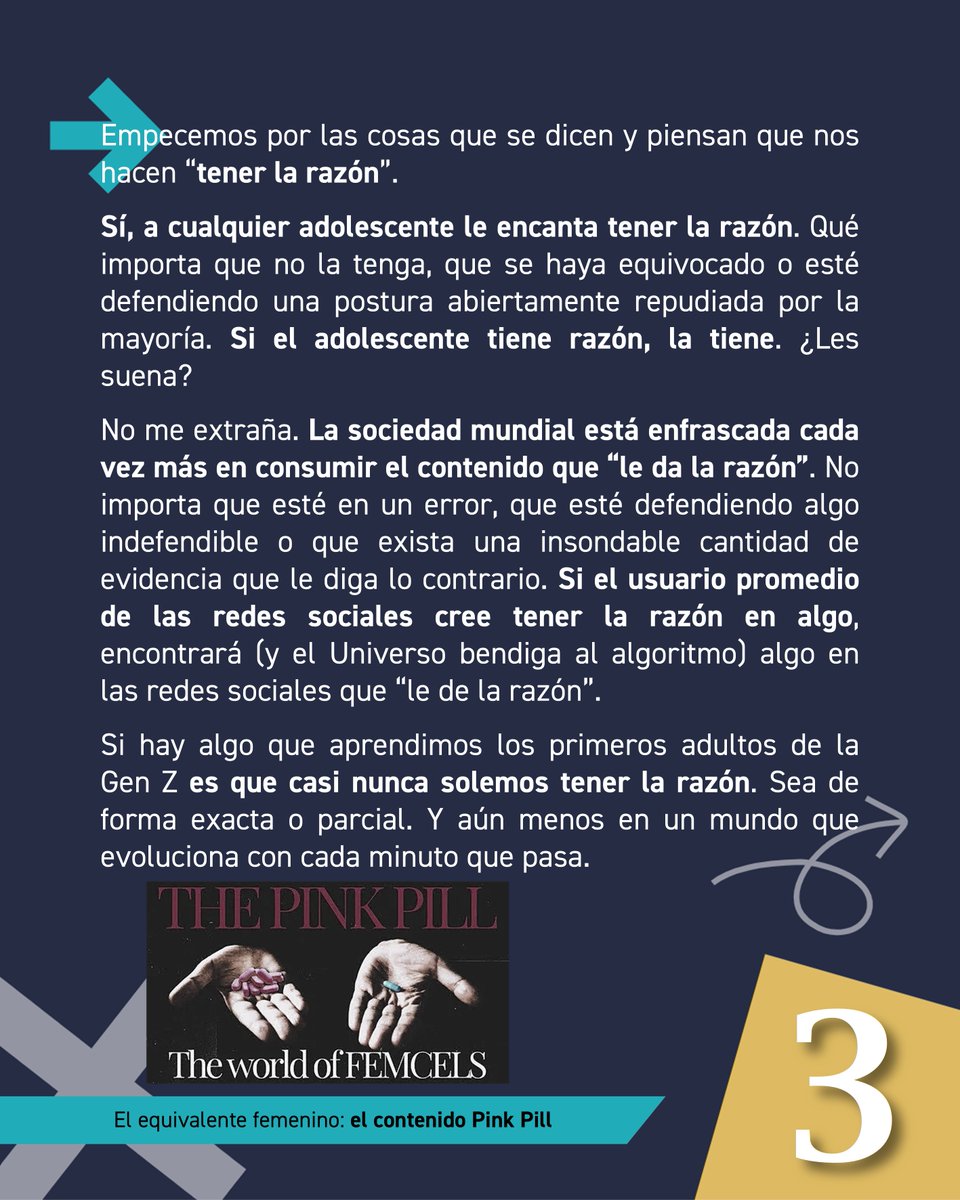 MikeVillAlvarez's tweet photo. Hoy, en la #Comenta4: la sociedad "adolescente" en las redes sociales.

El contenido hoy está privilegiado a aquellos que te desinformen más y te llenen la cabeza de mentiras y embustes.
Cualquiera prefiere "tener la razón" que saber por qué está equivocado. https://t.co/isqH8EU7ZH