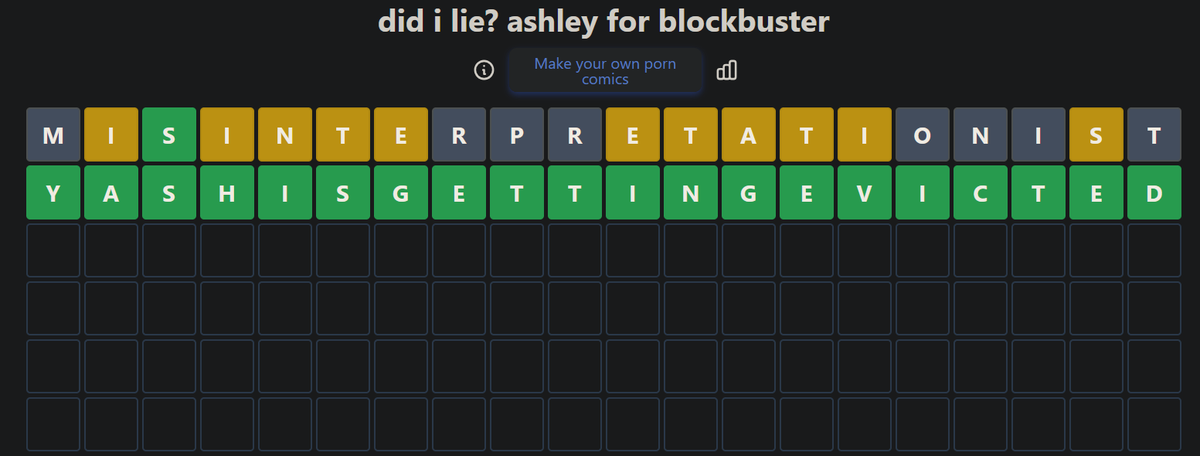 forthenight_mb's tweet photo. wordle is so shady for this #BB28 https://t.co/YgWqps6TvD
