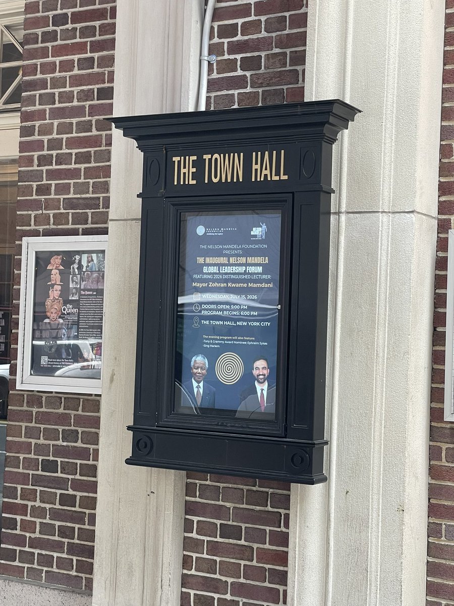 sherwiebp's tweet photo. The Nelson Mandela Global Leadership Forum launches tonight in New York with Mayor Zohran Mamdani as keynote.

#sabcnews https://t.co/IzbwSZDvpR