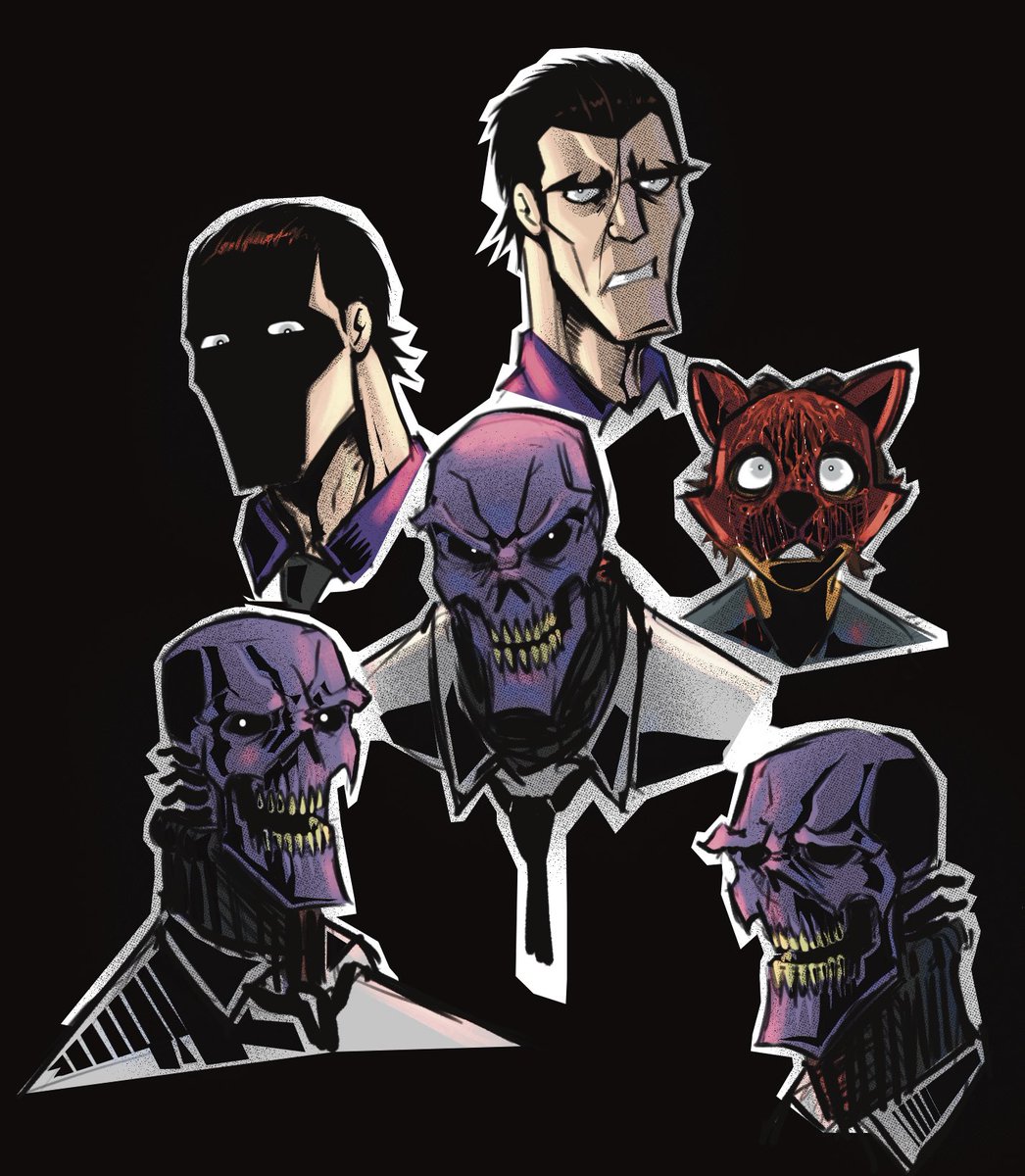 JareldSir's tweet photo. Some Mikes and some expressions. #fnaf https://t.co/Y9jCkTGCkk