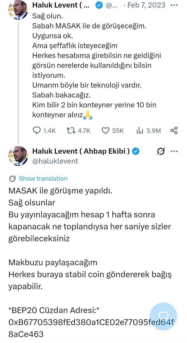 yepisyenitr's tweet photo. Biraz 2023'ü eşeleyince, devletin AHBAP'a ne denli meşruiyet bahşettiği ortada.

Muhalefet, olmayan yaptırım gücü ile bu adamlara para toplama yetkisi vermiş, denetim yetkisi iktidarın değilmiş gibi yapıyorlar.

Buna meydan veren, muhalif sünepeliği.

Ensar vakfı tecavüz skandalını, Deniz Feneri ile yardım paraları ile alınan gayrimenkullerin cezasız kalmasını falan geçtim. Allah'ın aşkına şunları bir Google'a yazın teker teker. Keywordleri veriyorum:

- 17-25 Aralık Yolsuzluk Soruşturması - 2013-2014 - Yolsuzluk, Yargı Krizi - Rıza Sarraf, Zafer Çağlayan, Halkbank, FETÖ

- Dezenfektan Skandalı - 2020-2021 - Çıkar Çatışması - Ruhsar Pekcan, Ticaret Bakanlığı

- Sedat Peker'in İfşaatları - 2021 - Devlet-Mafya İlişkileri, Yolsuzluk - Sedat Peker, Süleyman Soylu, Mehmet Ağar

- Pandora ve Paradise Papers - 2017, 2021 - Vergi Kaçırma, Offshore Servet - Binali Yıldırım Ailesi, Cengiz Holding

- "FETÖ Borsası" İddiaları - 2017-2019 - Yargıda Yolsuzluk - Lütfü Karabacak, İsmet Bozkurt
 
- Thodex Vurgunu - 2021 - Finansal Dolandırıcılık - Faruk Fatih Özer, Thodex
 
- Ergenekon ve Balyoz Davaları - 2007-2019 - Yargının Siyasallaşması, Kumpas - TSK, FETÖ, Özel Yetkili Mahkemeler

- Kozmik Oda Soruşturması - 2009-2020 - Ulusal Güvenlik, Devlet Sırları - TSK, Bülent Arınç, FETÖ

- MİT Tırları Skandalı - 2014-2021 - Dış Politika, Basın Özgürlüğü - MİT

- Pelikan Dosyası - 2016 - Parti İçi Güç Mücadelesi - Ahmet Davutoğlu, Recep Tayyip Erdoğan

- Can Atalay Krizi - 2023-2024 - Anayasa Krizi, Yargı Bağımsızlığı - Anayasa Mahkemesi, Yargıtay, Can Atalay

- Yargıda Rüşvet Skandalı - 2023 - Yargıda Yolsuzluk - Çağlayan Adliyesi, Buket Tekışık

- "128 Milyar Dolar Nerede?" Tartışması - 2019-2021 - Ekonomik Yönetim, Şeffaflık - TCMB, Berat Albayrak
 
- Kur Korumalı Mevduat (KKM) - 2021-2023 - Ekonomi Politikası, Servet Transferi - Hazine ve Maliye Bakanlığı, TCMB

- Tank-Palet ve Şeker Fabrikaları Özelleştirmesi - 2018-2019 - Kamu Varlıklarının Yönetimi - BMC, Katar, Türkerler

- Kızılay'ın Çadır Satması - 2023 - Kurumsal Çürüme, İnsani Yardım - Kızılay, Kerem Kınık

- Soma Maden Faciası - 2014 - İş Güvenliği, Devlet İhmali - Soma Kömür İşletmeleri A.Ş.

- Çorlu Tren Kazası - 2018 - Ulaşım Güvenliği, Devlet İhmali - TCDD
 
- Ankara Garı Katliamı - 2015 - Terör, Devlet İhmali - IŞİD, Emniyet, MİT

- Uludere Katliamı - 2011 - Devlet ihmali - TSK

- Yenidoğan Skandalı - 2019-2024 - Sağlık Sisteminde Çürüme - Özel Hastaneler, Dr. Fırat Sarı

- Kaz Dağları Protestoları - 2019-2022 - Çevre Politikası - Alamos Gold, Cengiz Holding