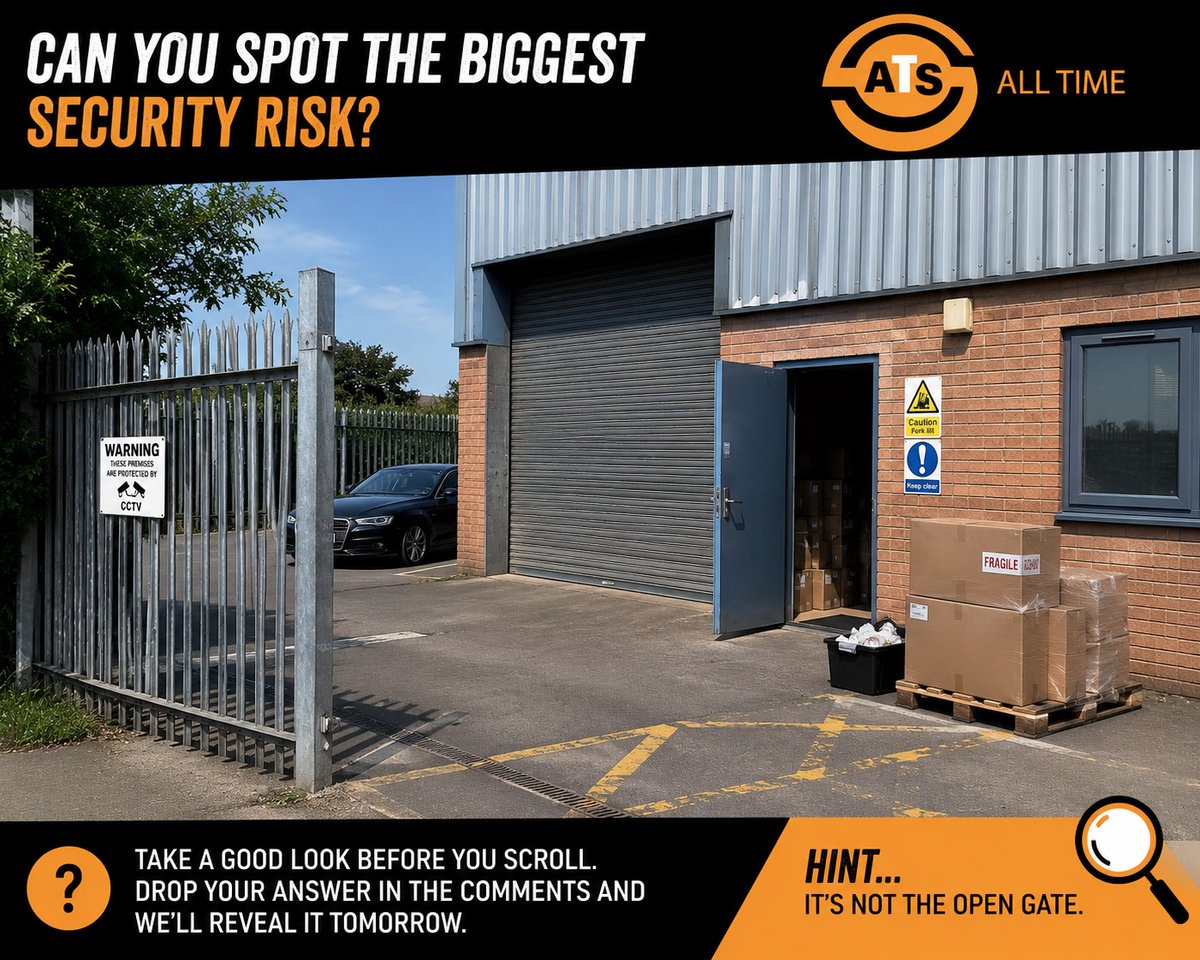 security_ATS's tweet photo. 🚨 Security Challenge 🚨

Most people spot the obvious problem…

But they miss the real security risk.

👀 What’s the biggest issue in this image?

Reply below with your answer—no peeking at the comments! 👇

✅ We’ll reveal the answer tomorrow.

#SpotTheRisk #SecurityChallenge https://t.co/zdvFxtV7X3