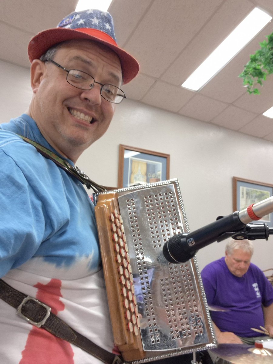FritzsPolkaBand's tweet photo. A perfect night for Fritz's Polka Band at Crouse Community Center - 7/15/26! #FPB #FPBrocks #FPBrocksAndPolkas #FritzsPolkaBand #AccordionsRock #Music #EclecticMusic #BreakingThePolkaStereotype #ProudToBeInSyracuseAreaMusicHallOfFame #PeaceRockPOLKA #TheHandsOfTime https://t.co/wzzwcES2gv