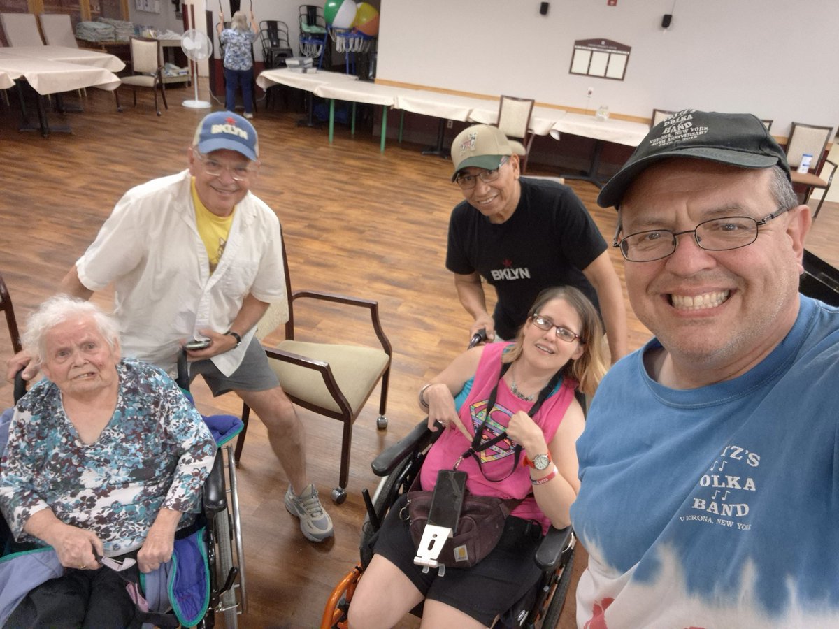FritzsPolkaBand's tweet photo. A perfect night for Fritz's Polka Band at Crouse Community Center - 7/15/26! #FPB #FPBrocks #FPBrocksAndPolkas #FritzsPolkaBand #AccordionsRock #Music #EclecticMusic #BreakingThePolkaStereotype #ProudToBeInSyracuseAreaMusicHallOfFame #PeaceRockPOLKA #TheHandsOfTime https://t.co/wzzwcES2gv