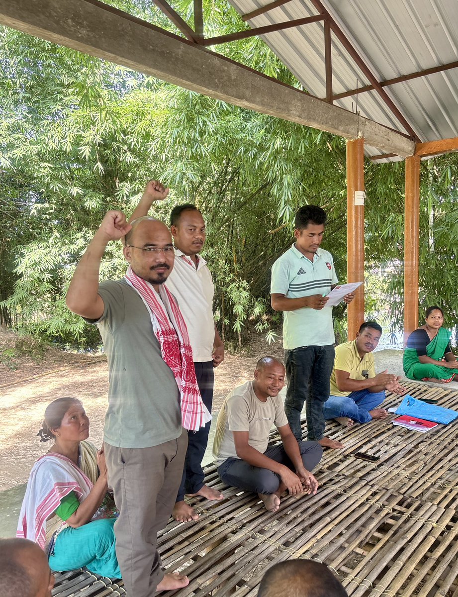 uttam_narah's tweet photo. I am deeply humbled by the continued support from my well-wishers at my residence following my appointment to the #TMPK Central Committee. Adding to this, receiving a revolutionary greetings from the TMPK, MMK, TMMK Kalia Anchalik Samiti, is a tremendous honour.
@TilakDoley72639 https://t.co/lYtsUcPEr9