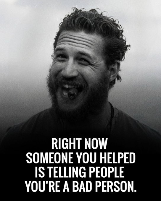 Emily12205ff's tweet photo. What other people think of you is none of your business
Focus on being the best you that you can and accept the fact that not everyone is going to like you
They wouldn't be wrong. Part of being a good person is being bad to even worse people https://t.co/dZaz07R3DQ