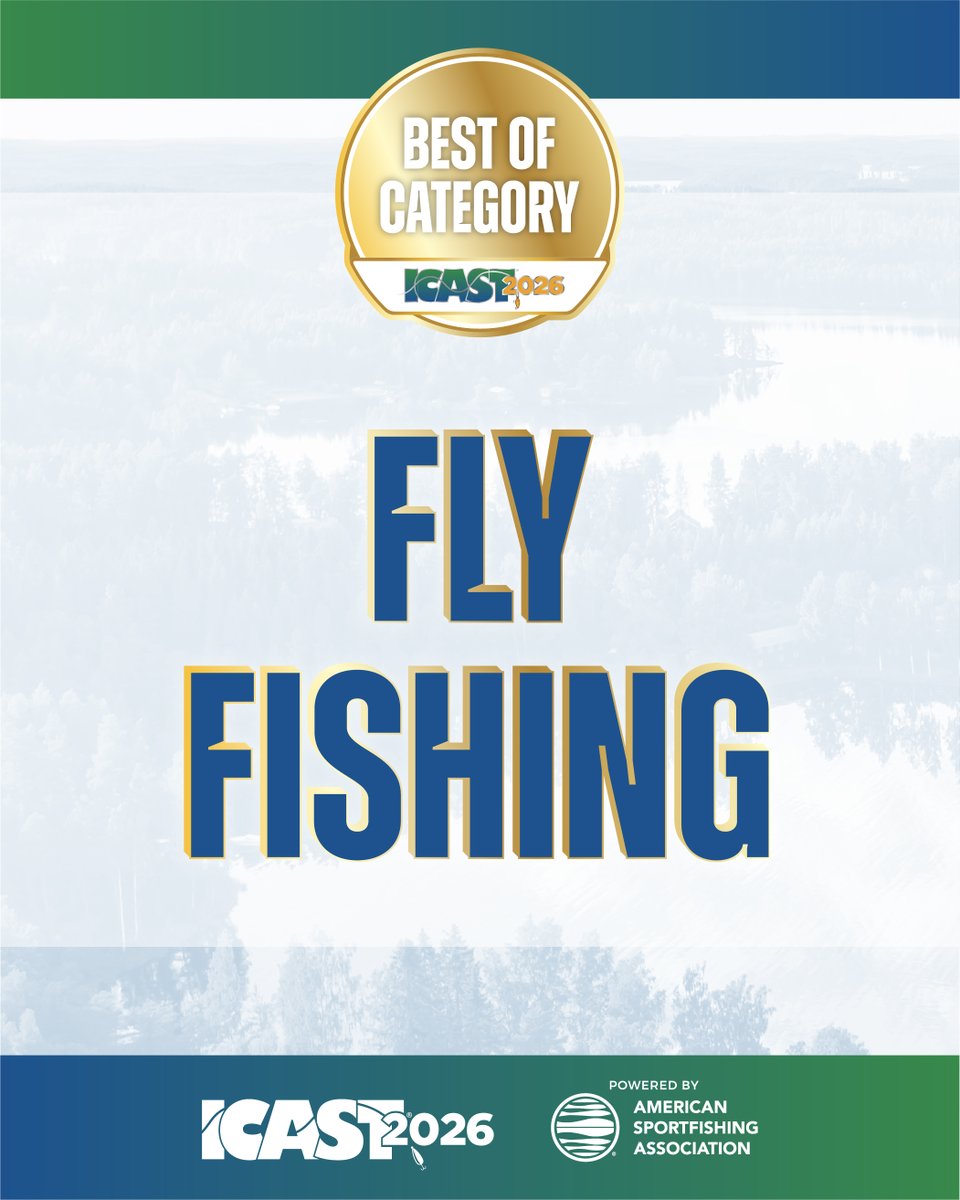 ICASTshow's tweet photo. Best of ICAST - Fly Fishing

#ICAST #ICAST2026 https://t.co/75KtECcwge