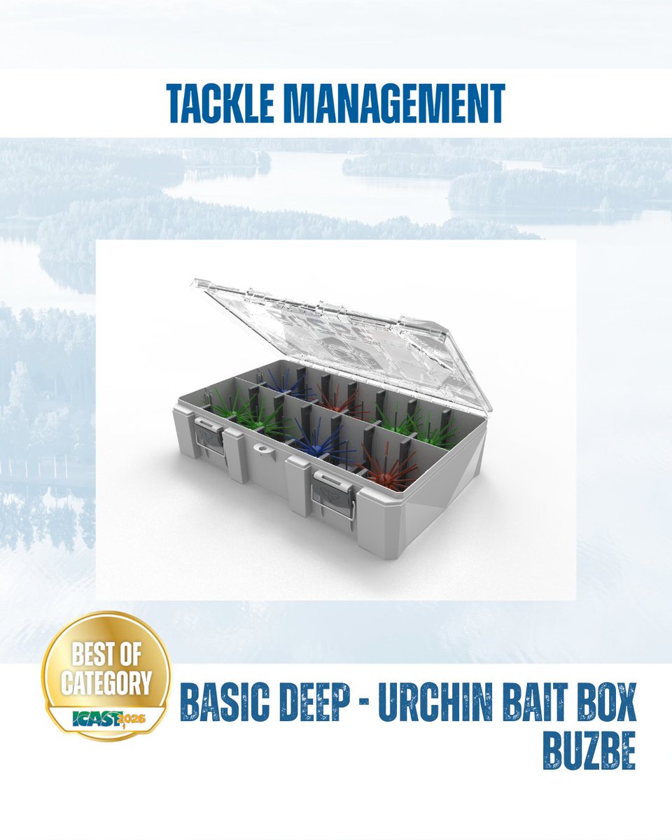 ICASTshow's tweet photo. Best of ICAST - General Tackle

#ICAST #ICAST2026 https://t.co/Os9OLymOV8