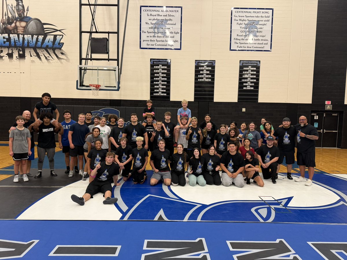 Cen10Wrestles's tweet photo. โ๏ธโ๏ธWHAT. A. CAMP!!โ๏ธโ๏ธ
Very proud of the progress, attitude, and hard work of our program and kids these past 3 days.
Big S/O to Coach B and MT!
The Spartans are Militia Trained
Keep Spartan Militia Camp on your radar next year๐you donโt want to miss out!๐ฅ
#SpartanMilitia https://t.co/GYy0gNxypy
