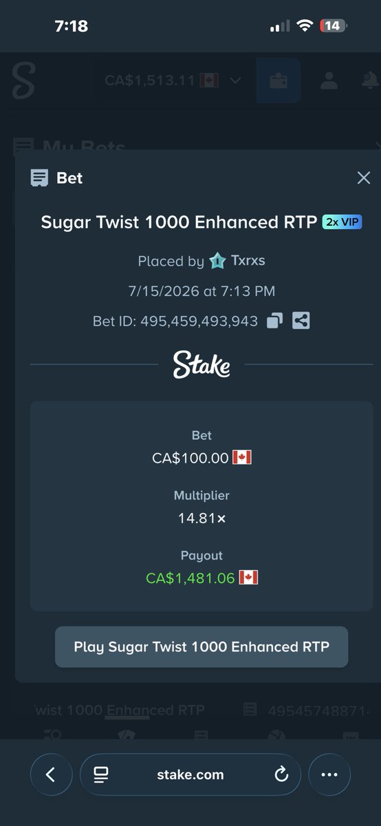 Txrasy's tweet photo. BANGGGGG just won 1.5k On @Stake  letsss gooo the game was so due  Let’s do a 25$ Giveaway will roll on Friday  Like comment and repost to enter 
#Gambling𝕏 https://t.co/ZgqVEzp1nS