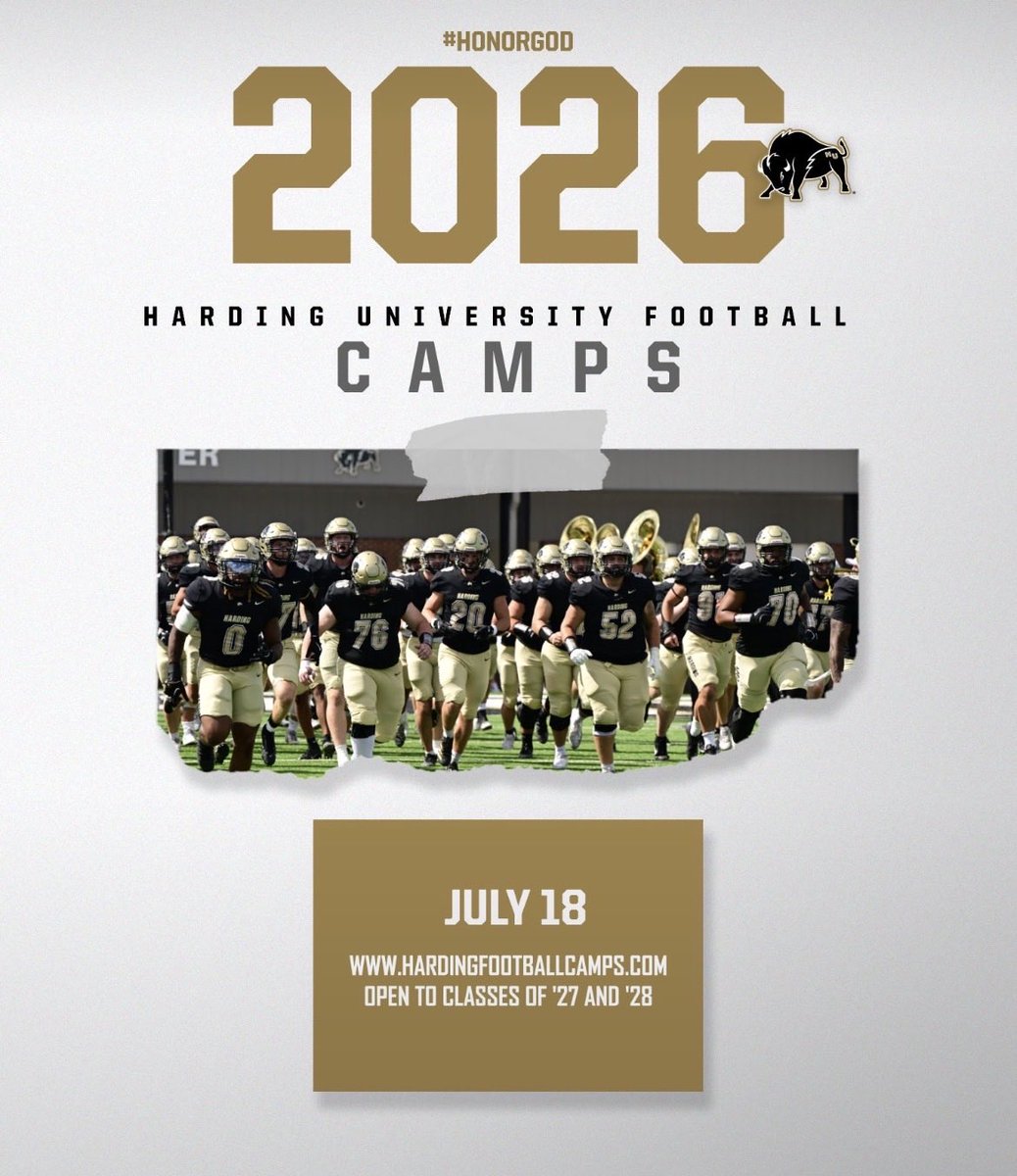 BraxtonRup7's tweet photo. Looking forward to getting out to camp Saturday. @CoachJGrant @hucoachmote @BvilleFB @CoachBigHU @CoachKellyHU @ltribb3 @HUCoachEvans https://t.co/KYwc4DrnmZ