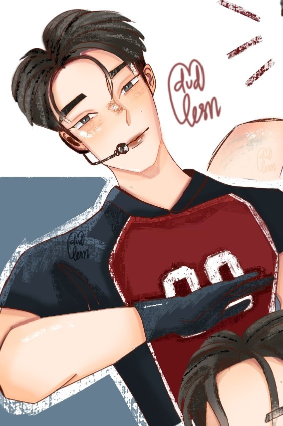 dudlesn's tweet photo. Currently playing: BAD 🎶
#SAN #ATEEZ #Fanart https://t.co/fGRxfkpBn8
