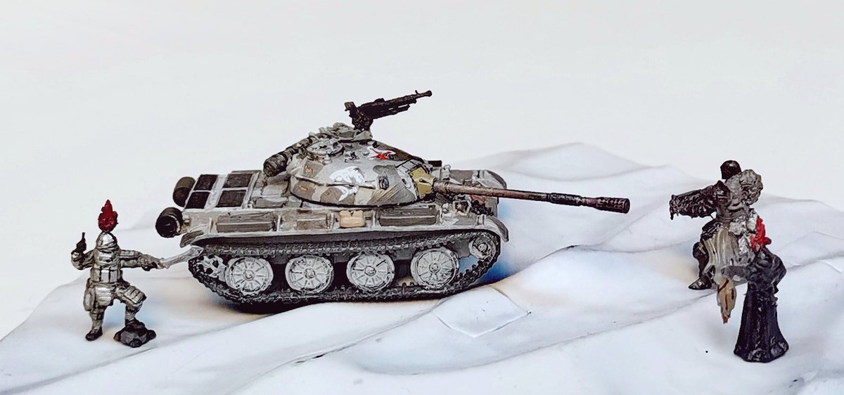 zhxhrzs's tweet photo. Chinese Type 59-16 light tank ,for my Trench Crusade fan novel.#trenchcrusade #Chinesetank #tank #架空戦車 #type59 #warhammer https://t.co/qonuihM8f4