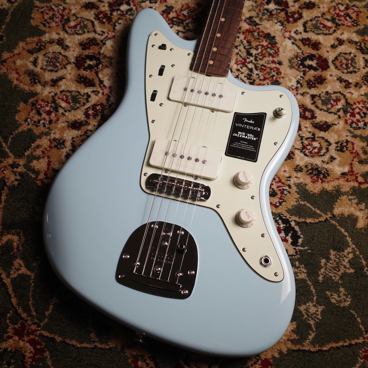 🎸#最新情報🎸 Fender Vintera III Mid '60s Jazzmaster Sonic Blue
