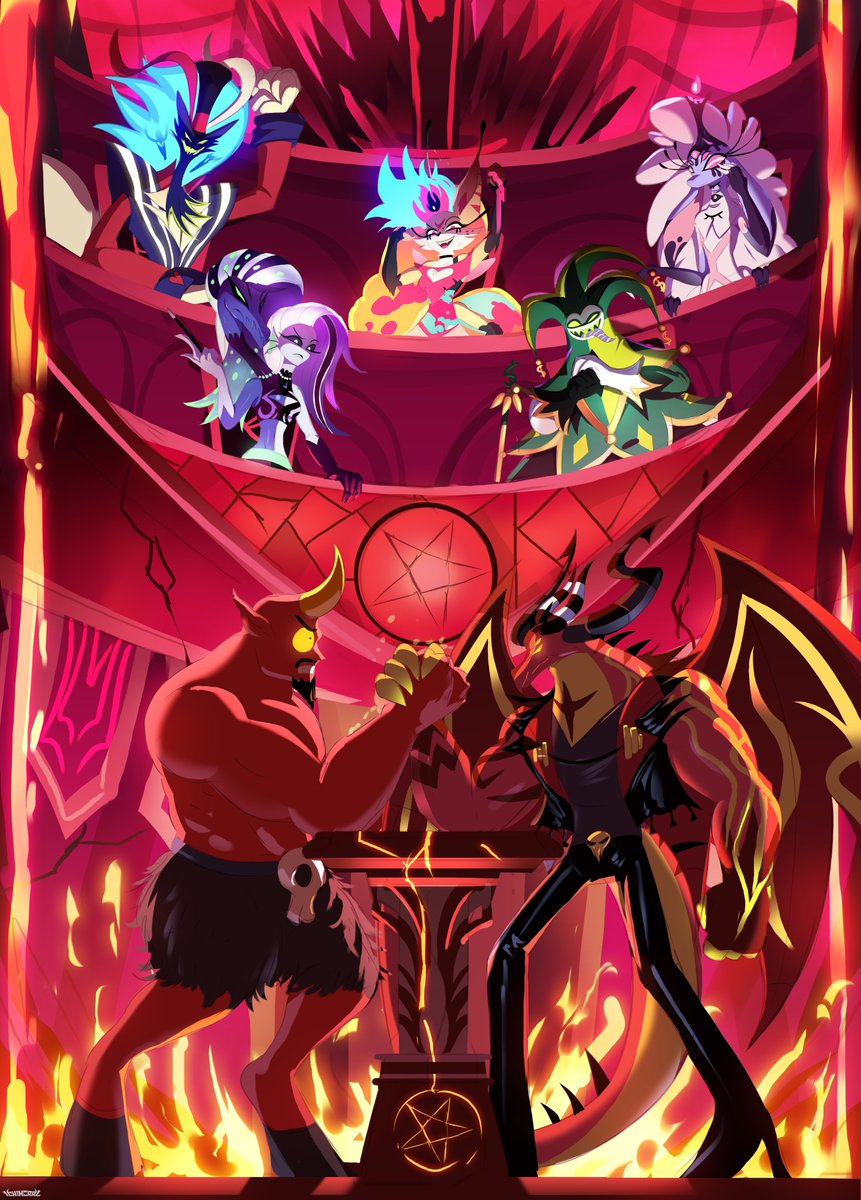 New helluva Boss commission! Orcamist wanted me to draw This