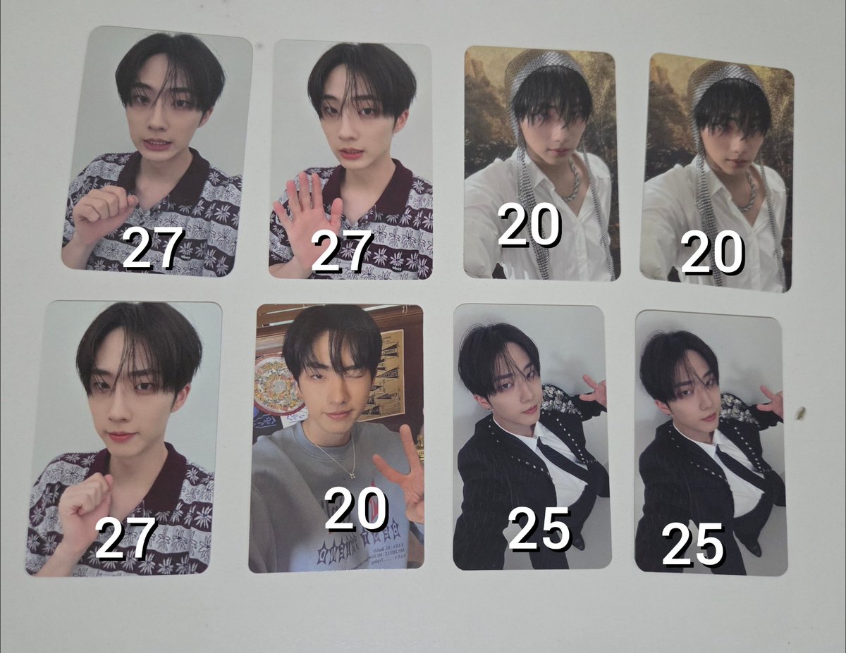 Kozumelex's tweet photo. @Xoxocegs 2° Leva : P1Harmony 

Photocards variados 

keeho | intak | jung | jongseob | Theo | Soul | Jiung https://t.co/vJGWaSNzP8