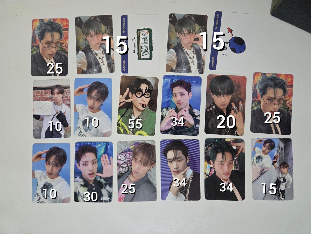 Kozumelex's tweet photo. @Xoxocegs 2° Leva : P1Harmony 

Photocards variados 

keeho | intak | jung | jongseob | Theo | Soul | Jiung https://t.co/vJGWaSNzP8