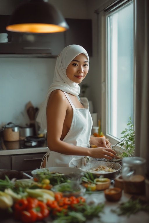 bags_Ad's tweet photo. Mau sarapan apa sayang?

#istriAI #AINSFW https://t.co/njDVzVOmuW