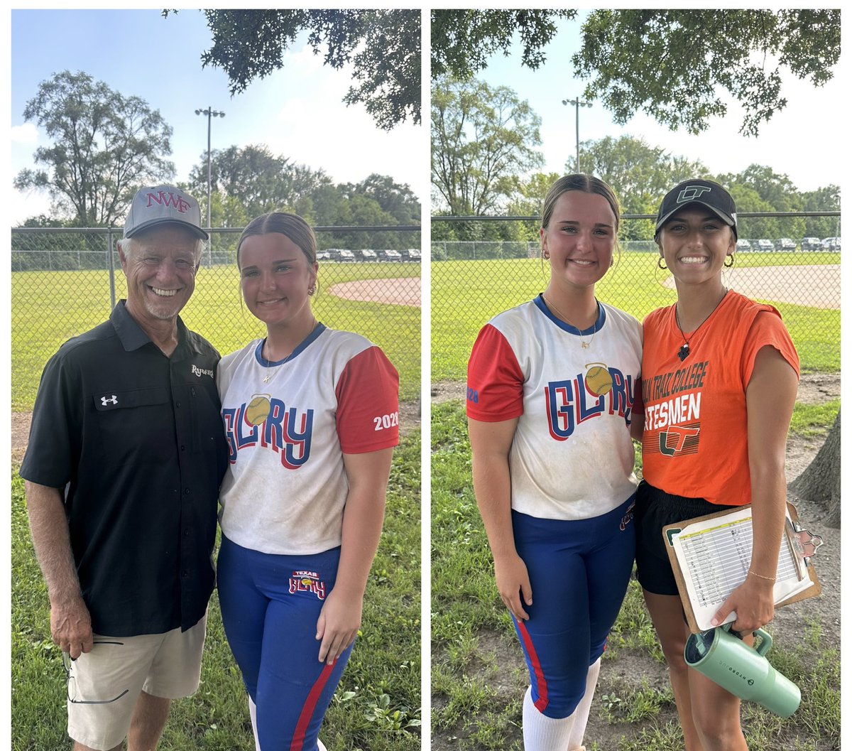 Khloe_Chenoweth's tweet photo. Today I went to Indiana to attend @LTCSoftball camp! I learned a lot including base running tips and recruiting advice. It was great to see you again @coachevar and @CoachNelson_NWF and thanks for putting on a great camp with lots of feedback. https://t.co/tcY6WbcEIP