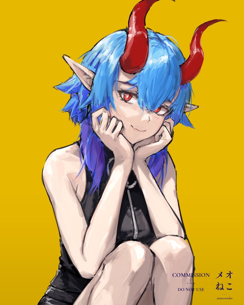 mxewneko's tweet photo. "Horned Sunshine" 

CMS for scarilyblue - Thank you!  

 #vgen #コミッション https://t.co/qKSXx6ksM5