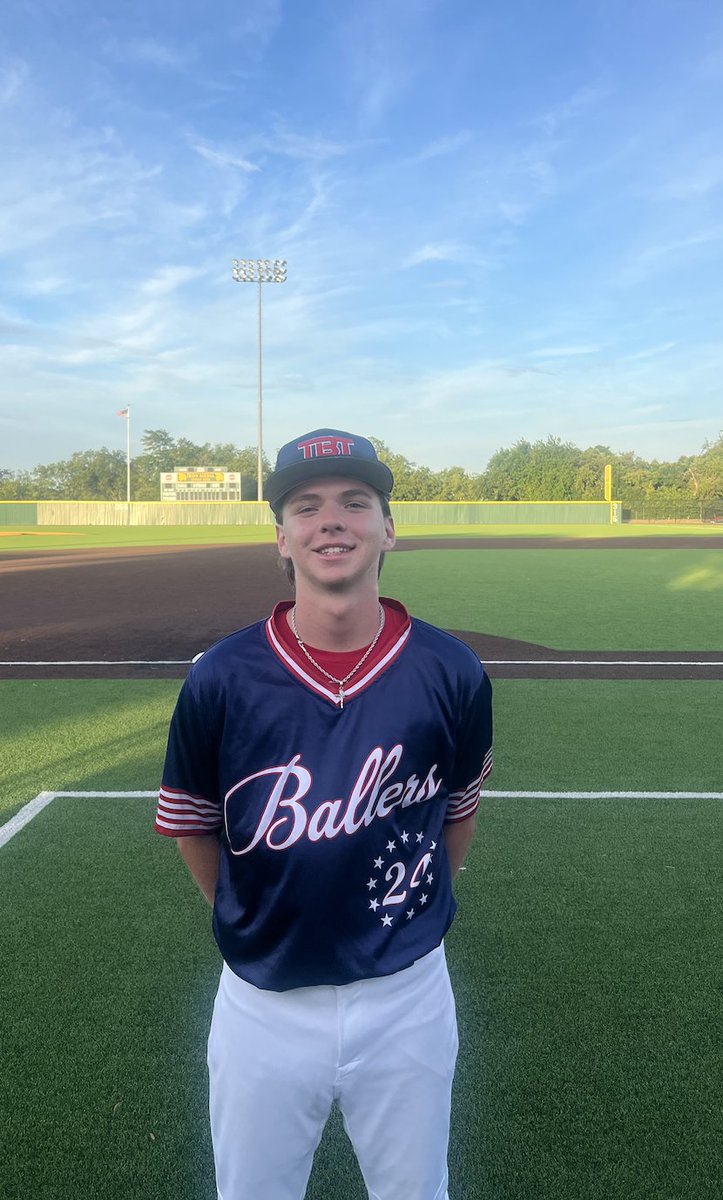FiveToolTexas's tweet photo. #FiveToolWS F: @TBTTexas 17U American 10, USA Prime DFW Rogers 7
PoG: @MatthewBri13590 2-3, RBI https://t.co/kmZgK8yU0f