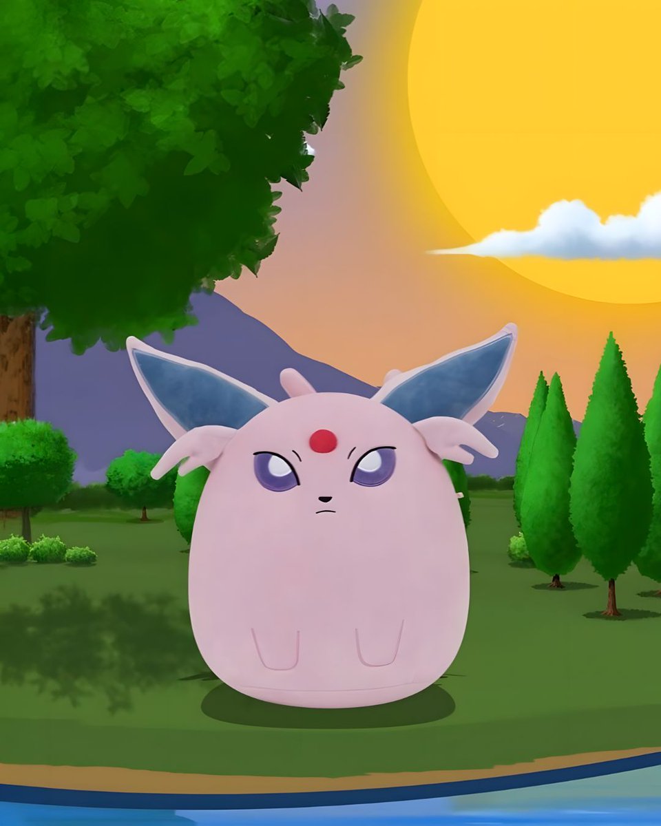 mecchaJP's tweet photo. Squishmallows x Pokémon just teased the softest drop yet!
Espeon and Umbreon are joining the squad as the ultimate Day &amp; Night duo! ☀🌙

Team Espeon or Team Umbreon? 

#Pokemon #Squishmallows #Espeon #Umbreon https://t.co/fw19Og4Nnl