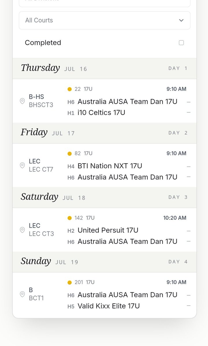 ZacDenham_'s tweet photo. 🚨Coaches🚨

Here's my upcoming schedule for the Puma NXTPro tournament for AUSA Hoops for team Dan.

@jordanemullan 
@AUSA_Hoops 
@PRO16League https://t.co/GNjvPm3vbR