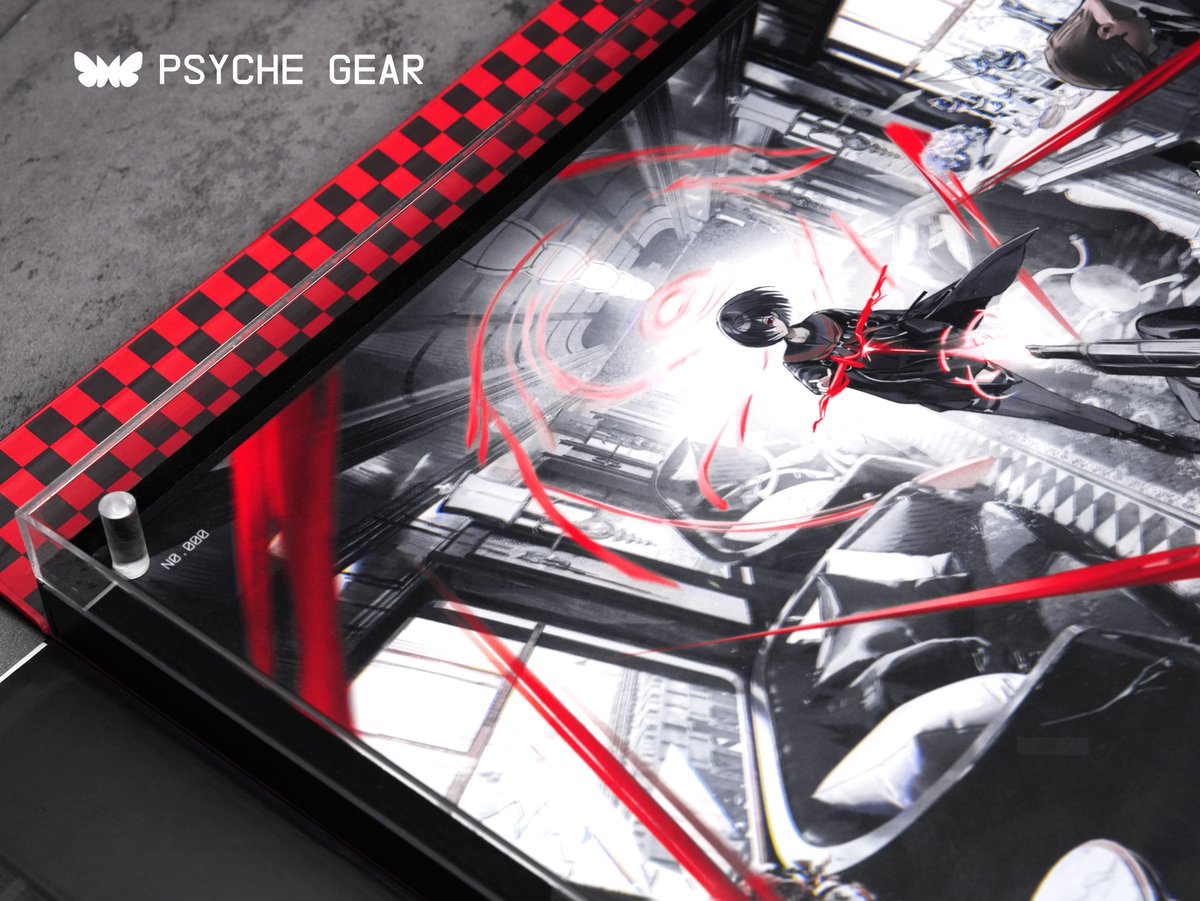 PSYCHEGEAR's tweet photo. SPD-01「BLAZE」Packaging Reveal
Comes with a magnetic gift box and a large acrylic display case!🥰 https://t.co/3lL5JMEpdx