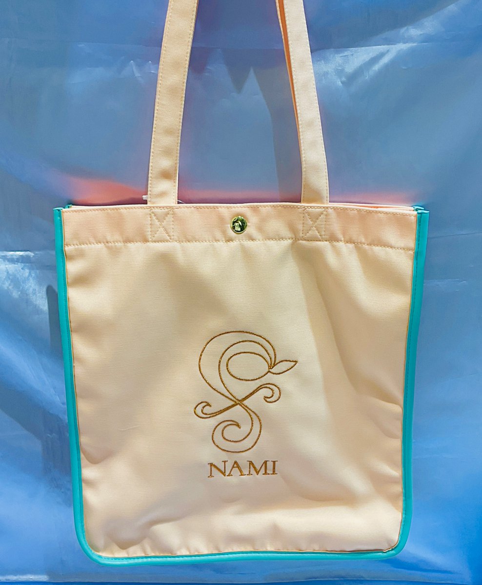 オススメ商品】 ONE PIECE HEROINES ラメ刺繍トートバッグ (NAMI/ROBIN