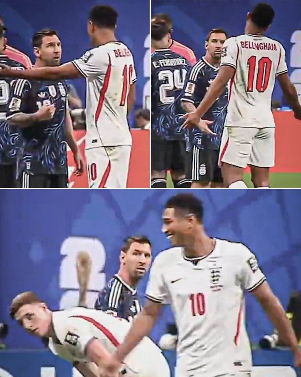 BhaIndiStani's tweet photo. @TrollFootball After this argument, Messi's beast mode was activated.🔥🔥 https://t.co/nQuG9OKQXz