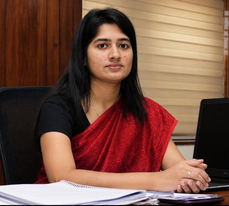 san_x_m's tweet photo. Her name is T V Anupama.

She was a young officer when she took on the people who were quietly poisoning an entire state's food. 

She had them raided, tested, and dragged to court. Then she banned the products of one of the most powerful food brands in the state, and within weeks she was removed from the job.

She was born in 1986 in a small town in Kerala. In 2010, she cleared the civil services examination with the fourth rank in the whole country, and joined the administration as one of its brightest young officers.

In 2014 she was made the Food Safety Commissioner of Kerala. It was the kind of post most officers treat as a quiet desk. She treated it as a war.

She sent her teams out across the state, raiding shops and warehouses, pulling samples off the shelves and sending them to laboratories. What came back was frightening. Vegetables and fruit carrying pesticide levels as high as three hundred percent above what the law allowed. Spices bulked up with cheap starch. Food that millions of ordinary families were feeding their children every single day, sold by people who knew exactly what they were doing.

She did not look away, and she did not settle it quietly. She collected around six thousand samples. She filed hundreds of cases in court. 

And when a hugely popular and powerful spice brand was found selling adulterated products, she ordered a ban on them.

That was the line she was not supposed to cross. The brand had money, reach, and influence. A campaign was launched to discredit her. And soon after, she was removed from the Food Safety post and shifted elsewhere.

She did not stop being that kind of officer. In the postings that followed, she took on illegal land encroachment by the powerful with the same refusal to bend.

She had every reason to keep her head down and let the poison stay on the shelves. She chose instead to make powerful people very angry, so that a stranger's dinner would be safe.