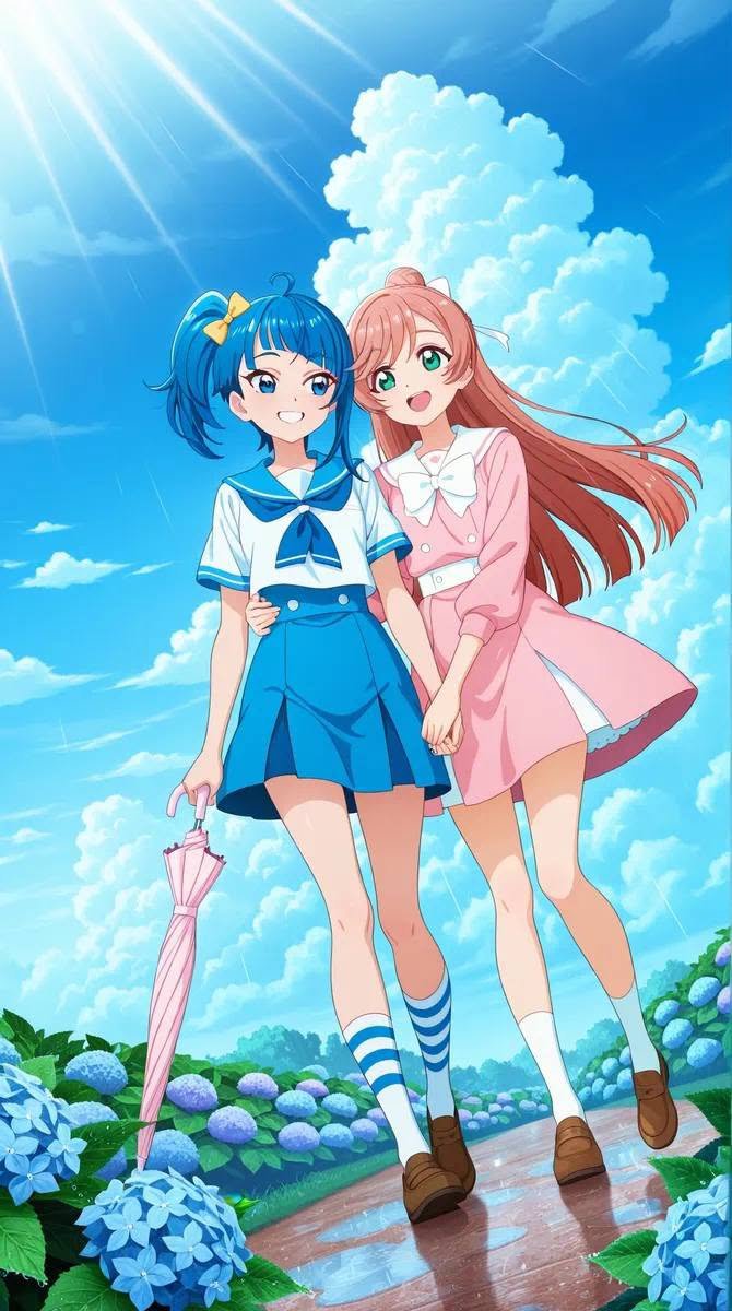 Chan sora sky prism Mashiro love ❤️❤️ #precure #Aiイラスト