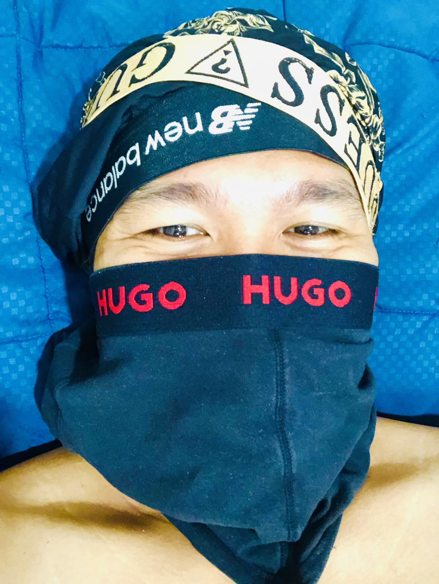 buddy_nick33's tweet photo. Because i have this…
Following this trend…Good morning guys😊
#trend #viral #underwearmask #ff https://t.co/l4a78AO8pl