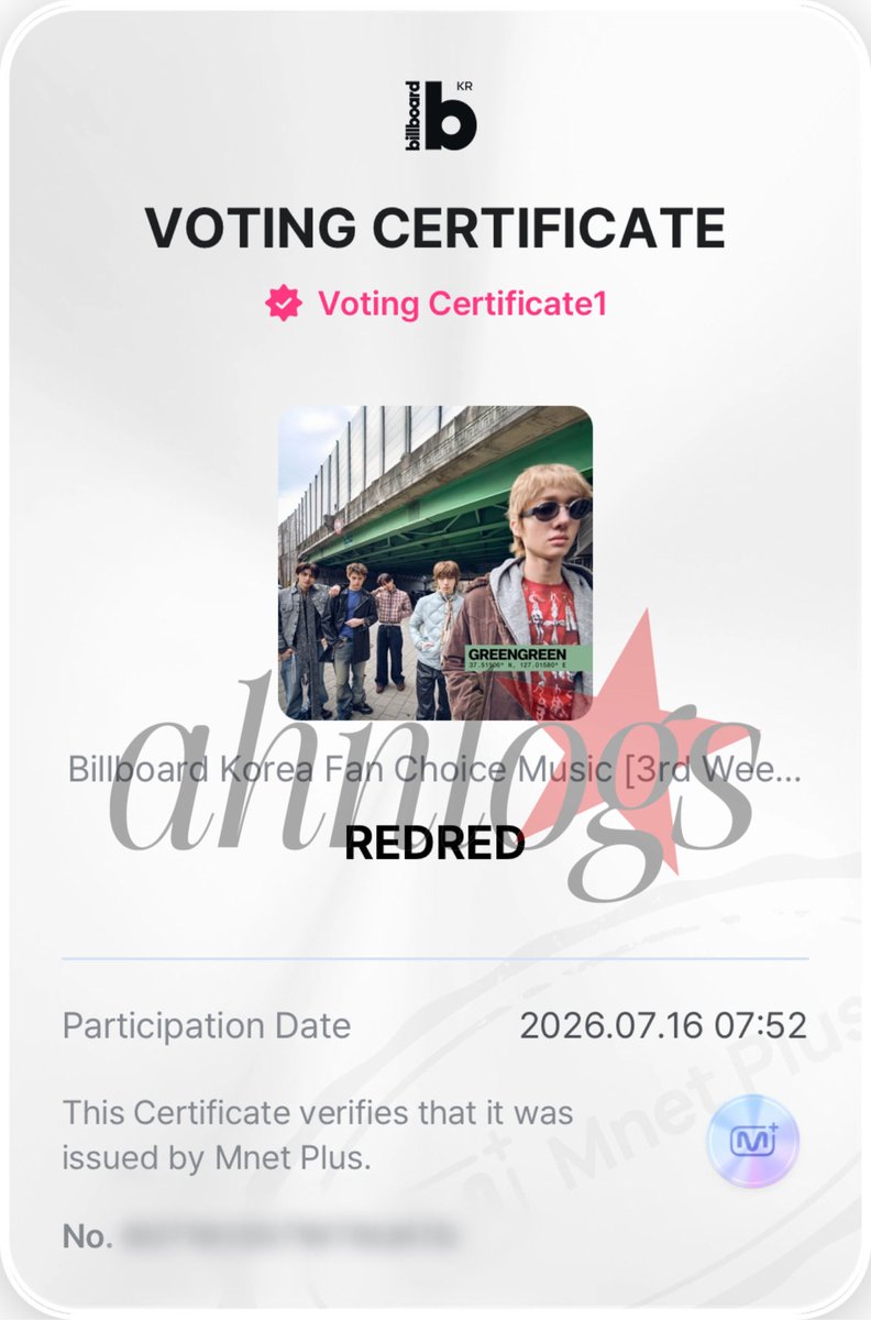 ahnlogs's tweet photo. ‼️ ATTENTION 🚨

cortis is now in 2nd place &amp; we need more COER to VOTE for CORTIS ‼️

open mnet+ app, go to the Billboard Korea Fan Choice Music and VOTE FOR CORTIS 10 times/device. it will end in 3 days but let’s not wait [!!!]

🔗 : https://t.co/XyxC8mmWQn https://t.co/MhBRYMBMJF