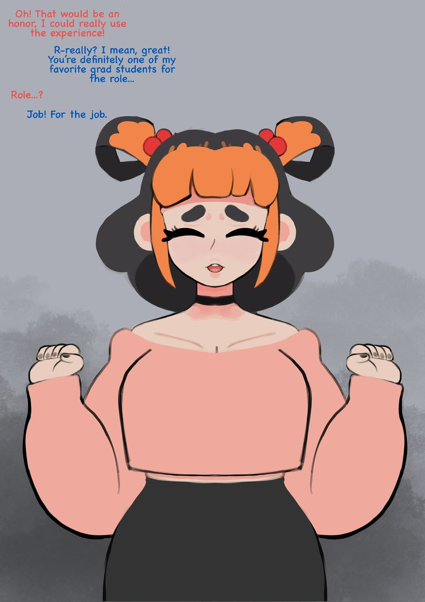 potionsale's tweet photo. Been having a pretty bad year so haven’t drawn much so have something really old instead! Never posted it bc i found the dialogue cringey but it’s old enough that i don’t care anymore lol 

i should do more of this style of sequential art huh 🤔

CW Hypno https://t.co/85svtPGoe1