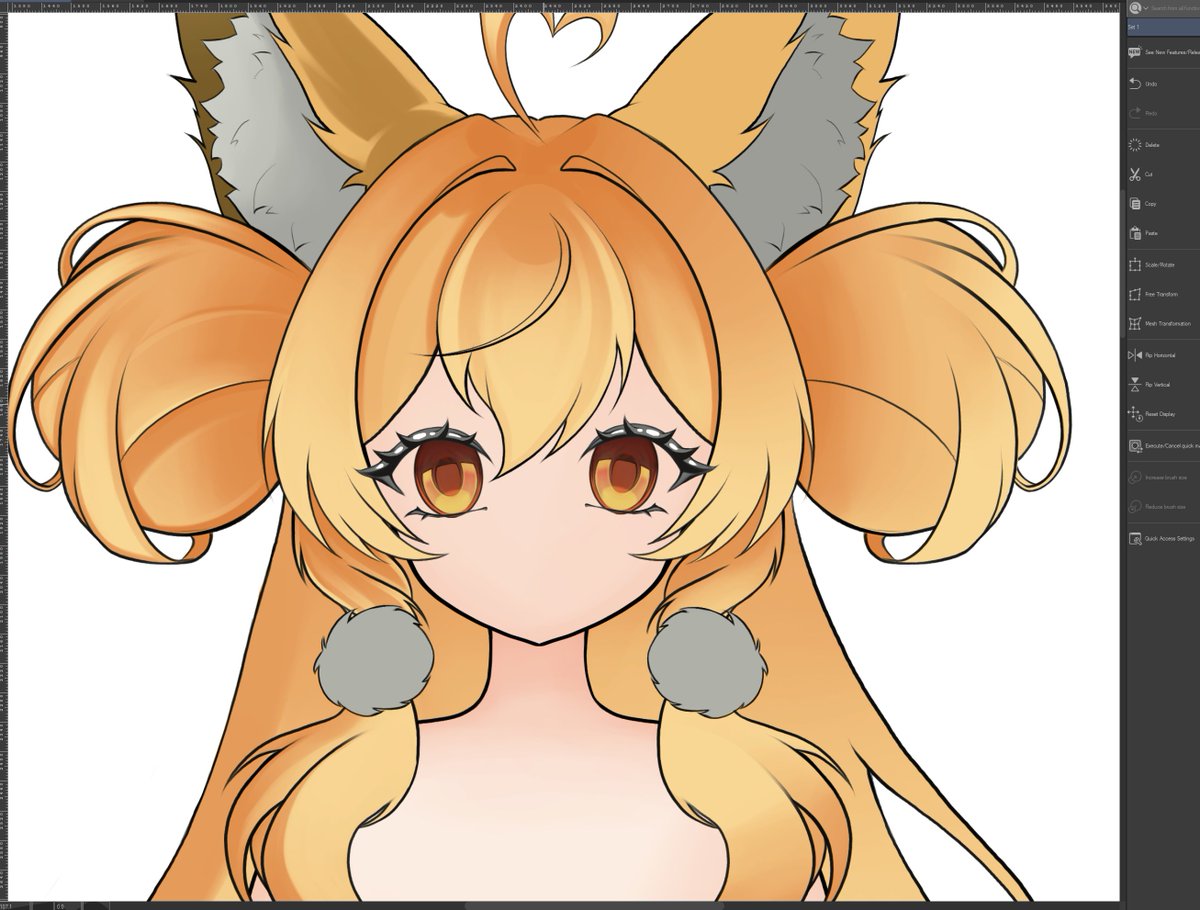 Seyakei's tweet photo. started working on my first VTuber model and i’m already scared

this many layers is seriously overwhelming me😭😭😭😭😭😭

#live2d #artshare #vtuber #artmoots #commission #commssisionopen #wip https://t.co/8DliGkWEdC